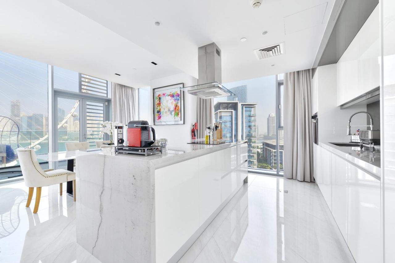Spectacular 3 Bedroom Condo With Maids Room Facing The Dubai Eye 外观 照片