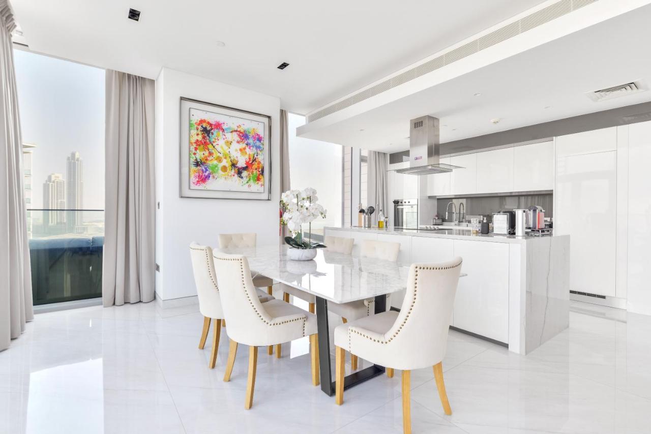 Spectacular 3 Bedroom Condo With Maids Room Facing The Dubai Eye 外观 照片