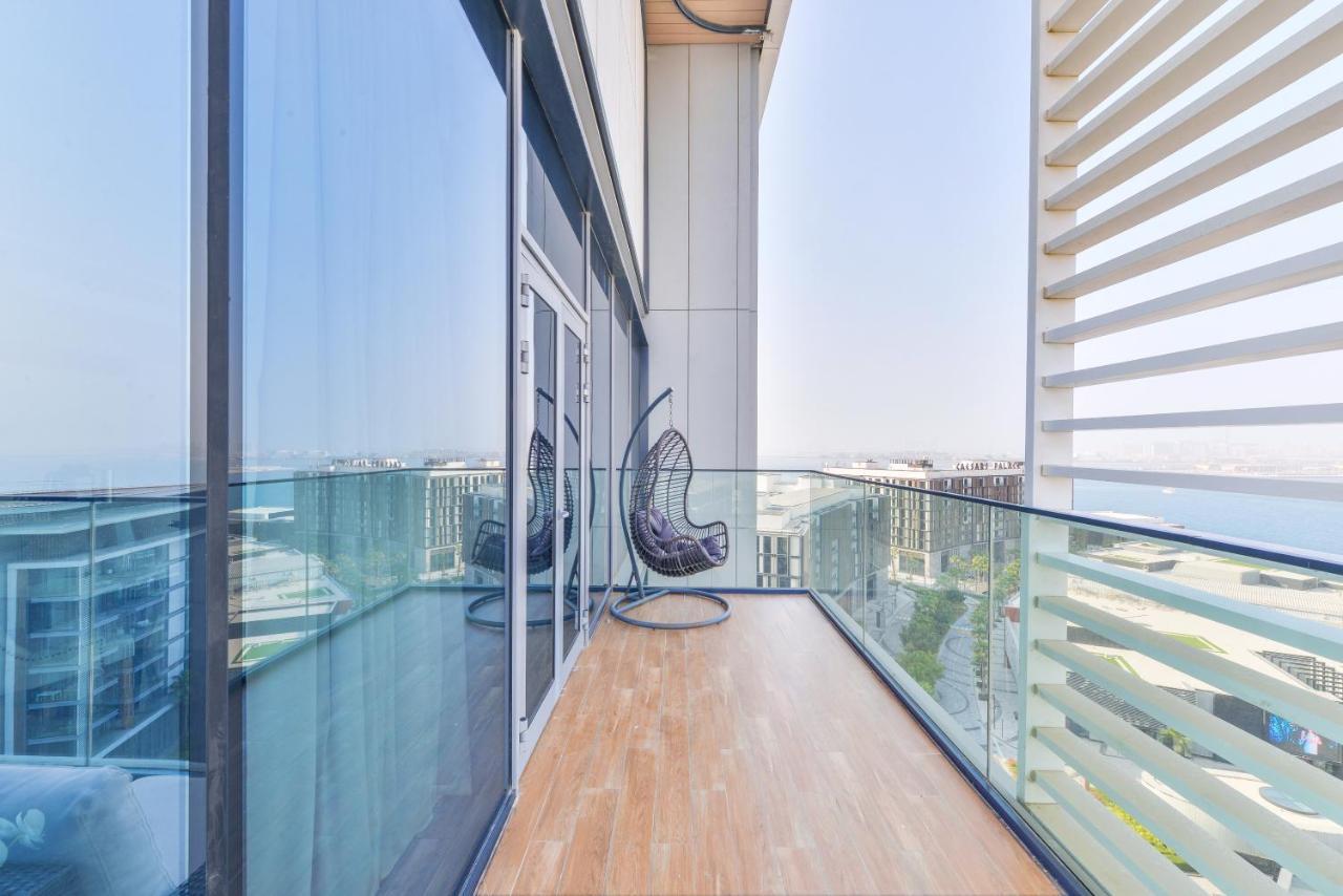 Spectacular 3 Bedroom Condo With Maids Room Facing The Dubai Eye 外观 照片